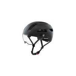 サイクルヘルメット ALPINA SOHO VISOR ブラックマット 55-59 安全規格 CEマーク
