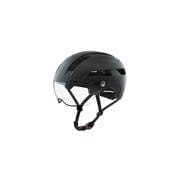 サイクルヘルメット ALPINA SOHO VISOR ブラックマット 55-59 安全規格 CEマーク