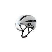 サイクルヘルメット ALPINA SOHO VISOR ホワイトマット 55-59 安全規格 CEマーク