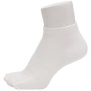 ランニングソックス ラウンド ショート PSO-03-R white Mサイズ(25-28cm) [ランニングウェア ソックス ユニセックス]