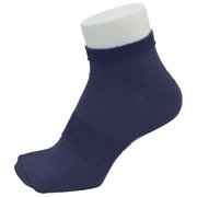 ランニングソックス ラウンド ショート PSO-03-R navy Sサイズ(22-25cm) [ランニングウェア ソックス ユニセックス]