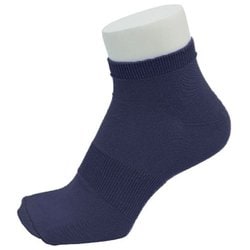 ランニングソックス ラウンド ショート PSO-03-R navy Lサイズ(27-30cm) [ランニングウェア ソックス ユニセックス]