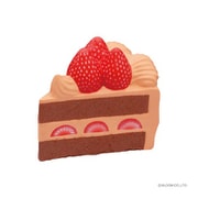 ブルーム スクイーズ プレミアムショートケーキ ショコラ（チョコレートの香り） [バラエティトイ]