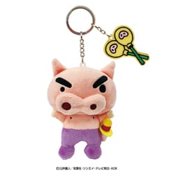 クレヨンしんちゃん ぬいぐるみキーリング ぶりぶりざえもん [キャラクターグッズ]