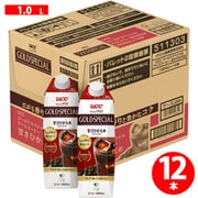 ゴールドスペシャル アイスコーヒー 甘さひかえめ 1L×12本