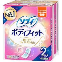 ヨドバシ.com - ユニ・チャーム ソフィ ソフィ ボディフィット ふつうの日用 羽なし 21cm 28枚×2個パック [生理用ナプキン]  通販【全品無料配達】