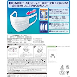 ユニチャーム 超快適マスク ワイド耳かけやや大きめ　ホワイト　30枚入り×12箱 ヨドバシ.com - ユニ・チャーム 超快適マスク 極上耳ごこち やや
