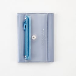 isshoni.カードファイル PVC Rブルー N1944