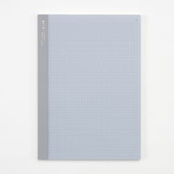 isshoni.ノート ナンバー B5 方眼 ブルー R1788