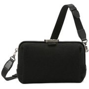 FW03-103 [Tondo（トンド） Quattro Shoulder（クアトロショルダー） ダレスショルダーバッグ ブラック]