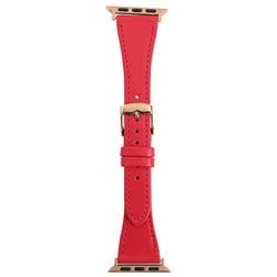 RWC740RU [Apple Watch 38-41mm 用 バンド マイパレット テーパード レッド]
