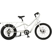 ミニベロ(小径車) 前24インチ/後20インチ 外装8段変速 88サイクル-M ノースホワイト