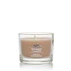 YANKEE CANDLE シグネチャータンブラー ミニ アンバー&サンダルウッド YK00905400