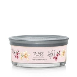 YANKEE CANDLE シグネチャータンブラー 5ウィック ピンクチェリー&バニラ YK01105386