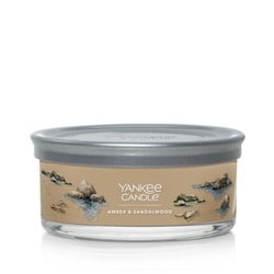 YANKEE CANDLE シグネチャータンブラー 5ウィック アンバー&サンダルウッド YK01105400