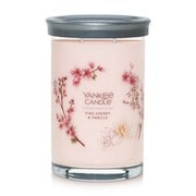 YANKEE CANDLE シグネチャータンブラー 2ウィック ピンクチェリー&バニラ YK01205386