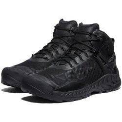 ネクシス エヴォ ミッド ウォータープルーフ NXIS EVO MID WP 1027191 Triple Black US9(27cm) [ハイキングシューズ メンズ]