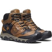 リッジ フレックス ミッド ウォータープルーフ RIDGE FLEX MID 1025666 Bison/Golden Brown US8.5（26.5cm） [トレッキングシューズ メンズ]