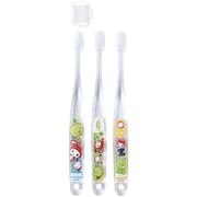 TBCR5T まいぜんシスターズ 23 園児用 クリア歯ブラシ やわらかめ 3本セット [キャラクターグッズ]