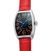 並行輸入品 2年保証 5850CASA カサブランカ サハラ 黒 レッドレザーバンド
