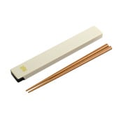 Sabu わだんむすび 箸&ケース ホワイト 箸全長18cm PUN370809