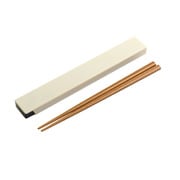 Sabu はるひらり 箸&ケース 箸全長18cm アイボリー PUN372100