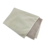 ウチノマット・ギャラリー 麻綿リバーシブルタオルマット バスマット 50×70cm アイボリー TTM45790-I