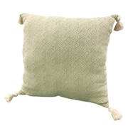 クッション インド綿背当てクッション アルト 45×45cm グリーン 270078982
