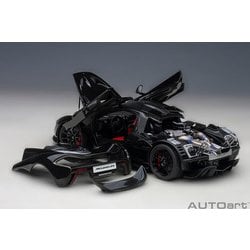 オートアート マクラーレン P1 1/18 ブラックカラー AUTOart 1/18 マクラーレン P1 （メタリック・ブラック／レッド