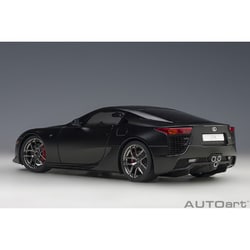 黒 桜古典 auto art LEXUS LFA ニュルパッケージ マットブラック 難