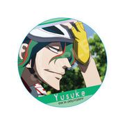 弱虫ペダル 2期 ホログラム缶バッジ 巻島裕介 [キャラクターグッズ]