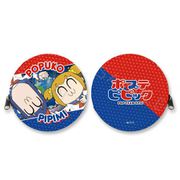 SYNC-PTPMA-C ポプテピピック 丸形コインケース C ポプ子＆ピピ美 [キャラクターグッズ]