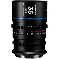 LAO0332 [単焦点レンズ LAOWA Nanomorph 35mm T2.4 1.5x Cine Blue ソニーEマウント 受注生産品]