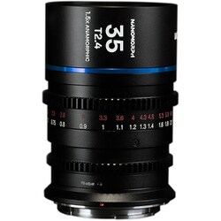 LAO0337 [単焦点レンズ LAOWA Nanomorph 35mm T2.4 1.5x Cine Blue マイクロフォーサーズ 受注生産品]