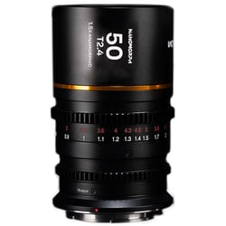 LAO0370 [単焦点レンズ LAOWA Nanomorph 50mm T2.4 1.5x Cine Amber DJI-DL 受注生産品]