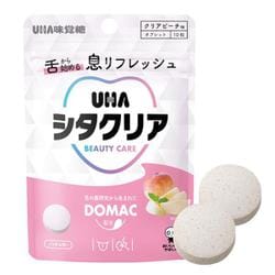 UHA シタクリアタブレット クリアピーチ袋 10粒