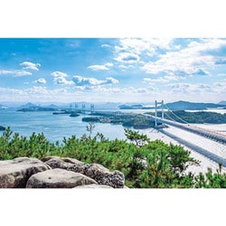 1000-891 日本旅行シリーズ 鷲羽山から瀬戸大橋 [ジグソーパズル 1000ピース]