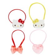 サンリオキャラクターズ ミニヘアゴム 4個セット ハローキティ [キャラクターグッズ]