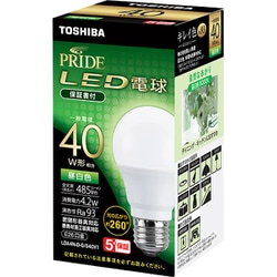一般電球形LED電球 40W相当 配光角260°E26口金 昼白色 LDA4N-D-G/S40V1