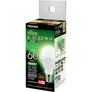 一般電球形LED電球 60W相当 配光角260°E17口金 昼白色 LDA6N-D-G-E17/S60V1