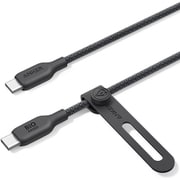 Anker 543 エコフレンドリーナイロン USB-C & USB-C ケーブル 0.9m ブラック A80E5011