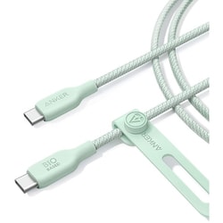Anker 543 エコフレンドリーナイロン USB-C ＆ USB-C ケーブル 1.8m グリーン A80E6061