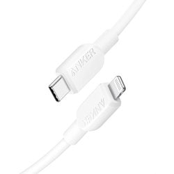 Anker 310 USB-C ＆ ライトニング ケーブル 0.9m ホワイト A81A1021