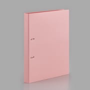 セパル ロックリングファイル D型リング A4-S 2穴 ペールピンク SEL-2835-27
