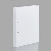セパル ロックリングファイル D型リング A4-S 2穴 ホワイト SEL-2835-70