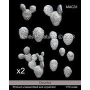 MAC31 1/72 ジオラマアクセサリー ウチワサボテンセット 2セット組 [組立式プラスチックモデル]