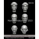 MAC34 1/35 現用 アメリカ 特殊任務部隊ヘッドセット 6個入 [組立式プラスチックモデル]