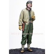 AM16044 1/16 WWII 米 第2機甲師団 戦車兵 「ヘル オン ホイールズ」 [組立式プラスチックモデル]