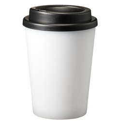 テイクアウト タンブラー 400ml ホワイト×ブラック TS-1307-039
