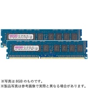 240ピン DDR3L-1600 (PC3L-12800) 16GB(8GB×2枚組) ECC付き デスクトップ用メモリモジュール CK8GX2-D3LUE1600